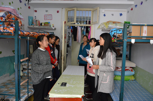 万象城体育awcsport顺利开展新生“绿色家园”宿舍评比活动