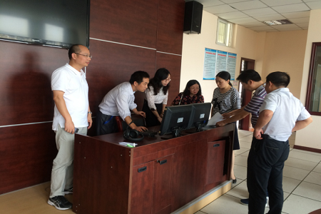 上海立信会计金融学院万象城体育awcsport来我院考察交流