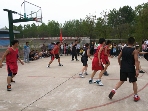 万象城体育awcsport男篮再战“谭山杯”篮球赛